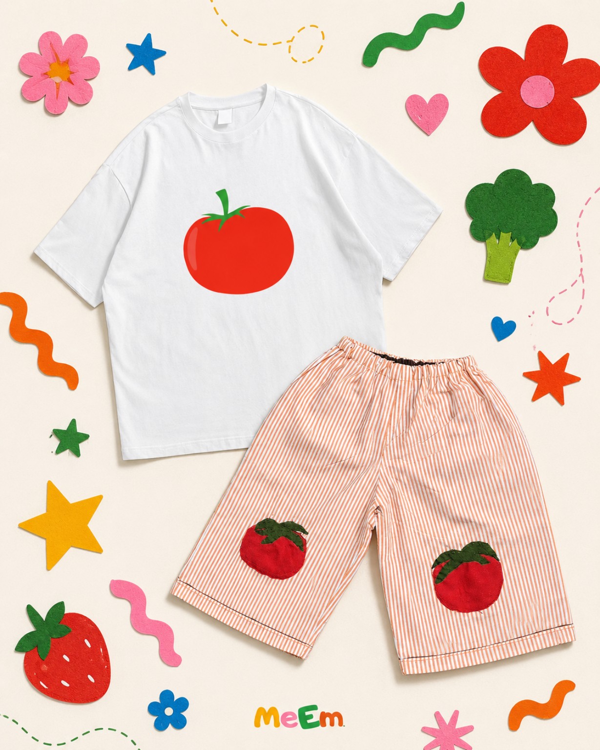 Polera Pomodoro + Pantalón Pomodoro
